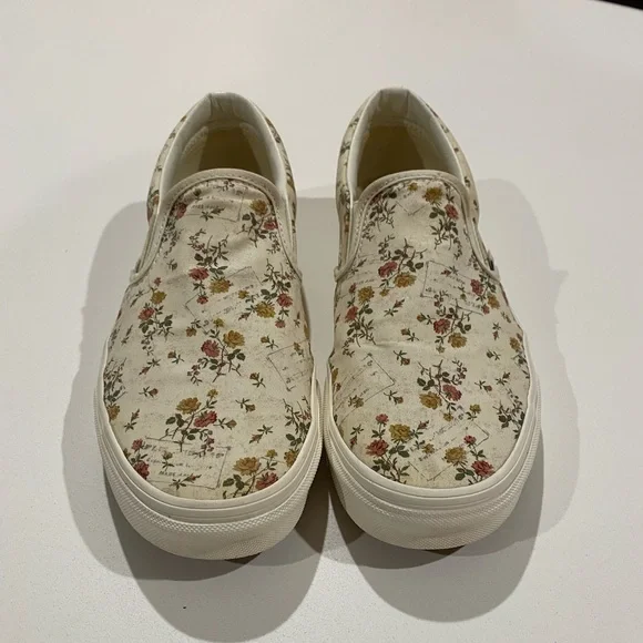 Women’s floral vans - Picture 2 of 7